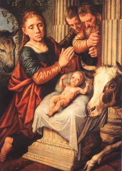Pieter Aertsen : The Adoration of the Shepherds